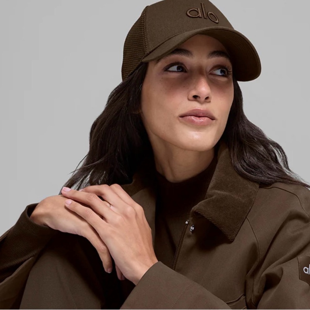 ALO Yoga Brown Cap